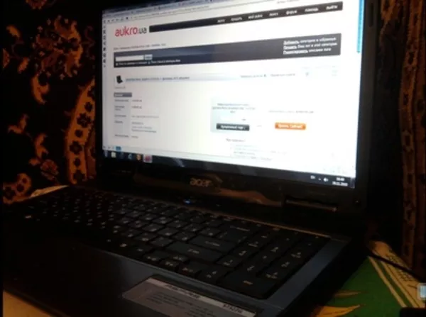 Продам майже новий ноутбук Aсer Aspire 5732ZG + флешка 4Гб attache!