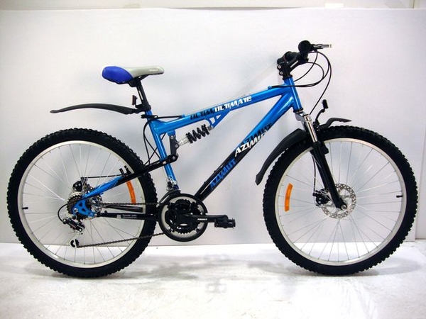 Продам горный велосипед  Azimut ULTIMATE 117-D-FR-D